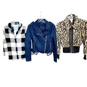 Women's Small 4 6 S Coats Jackets Long Sleeve Winter Wholesale Bulk Lot of 3